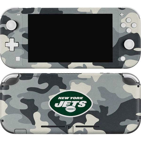 NFL New York Jets Camo Nintendo Switch Lite Skin